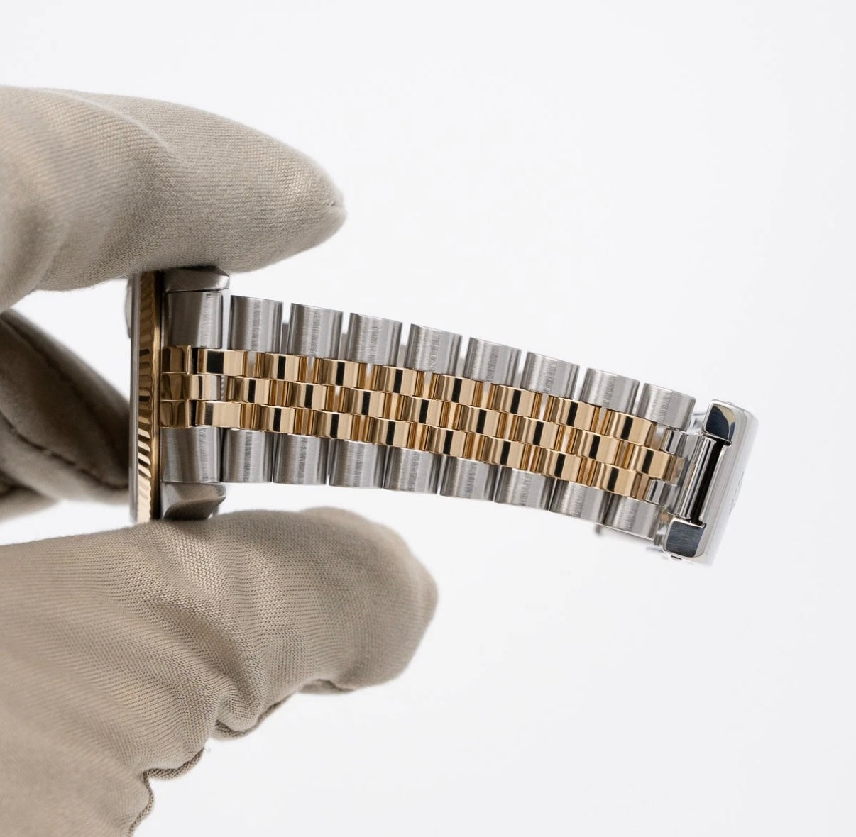 ROLEX Datejust Two Tone Champagne Dial